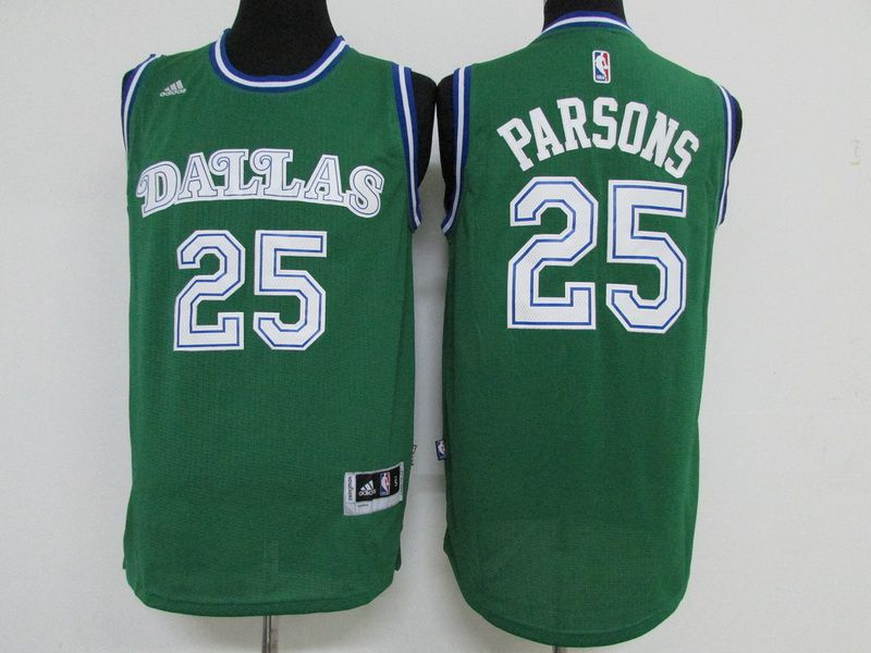 Men Dallas Mavericks 25 Parsons Green Adidas NBA Jerseys